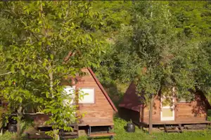 Camp BUK - Mobilheime auf dem Campingplatz