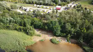 Camp Casel - Übersicht auf das gesamte Campingplatz Gelände