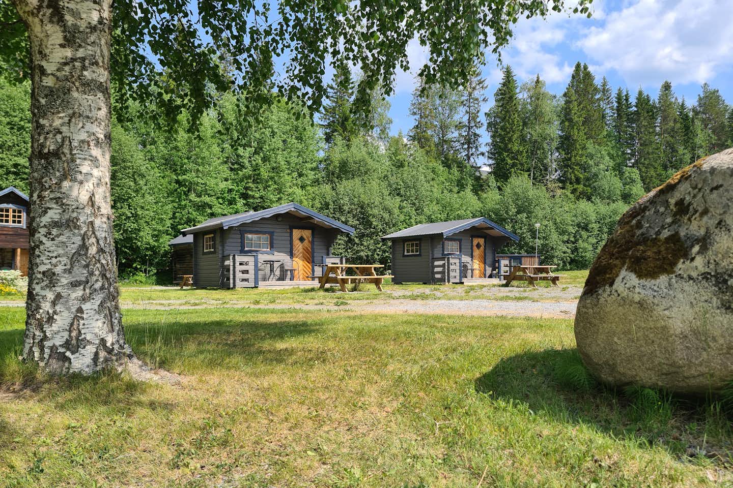 Camp Dammån AB  - Mobilheime auf dem Campingplatz