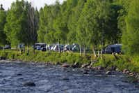 Camp Dammån AB - Stellplätze am Ufer des Flusses