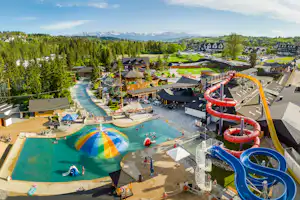 Camp Gorący Potok - Wasserpark mit Rutschen auf dem Campingplatz