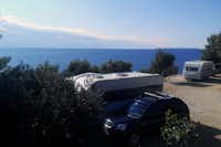 Camp Horizont - Stell- und Parkplätze mit Blick auf das Meer