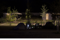 Camp Jezero Kocevsko - Campingplatz bei Nacht