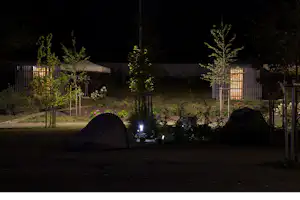 Camp Jezero Kocevsko - Campingplatz bei Nacht