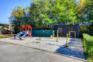 Route E-58 Camp Košice - Kinderspielplatz auf dem Campingplatz