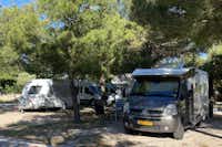 Camp Marina - Stellplätze im Schatten der Bäume