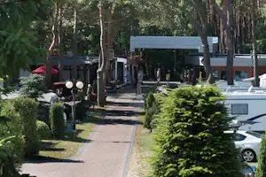 Camp Morski (Nr. 21) - Eingang des Campingplatz