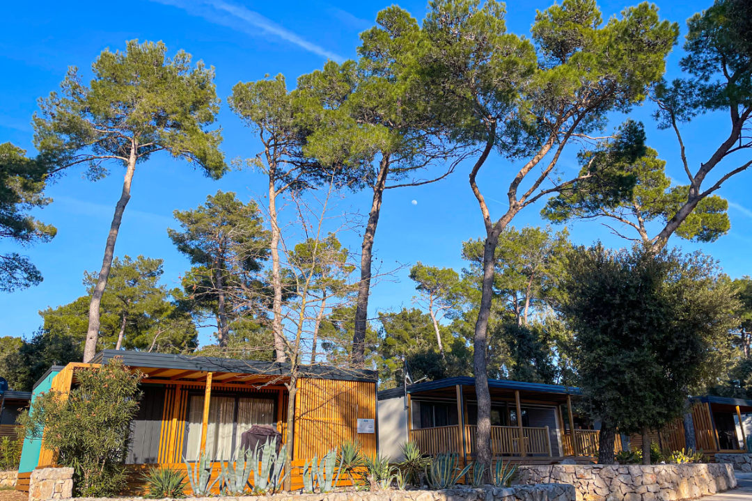 Camp Park Soline  - Mobilheime auf dem Campingplatz