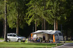 Camp Špik - Wohnwagenstellplätze auf dem Campingplatz