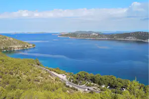 Camp Tomas - Luftaufnahme des Campingplatzes