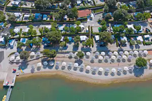 Camp Val Saline - Campingplatz aus der Vogelperspektive