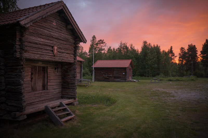 Camp Viking - Hütten auf dem Campingplatz