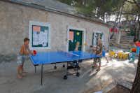 Camp Vira - Tischtennisplatte auf dem Campingplatz