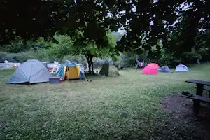 Camp Vrbnica - Zeltwiese auf dem Campingplatz