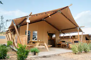 Punta Falconera Camping & Village Campeggio Falconera - Glamping-Zelt mit Terrasse