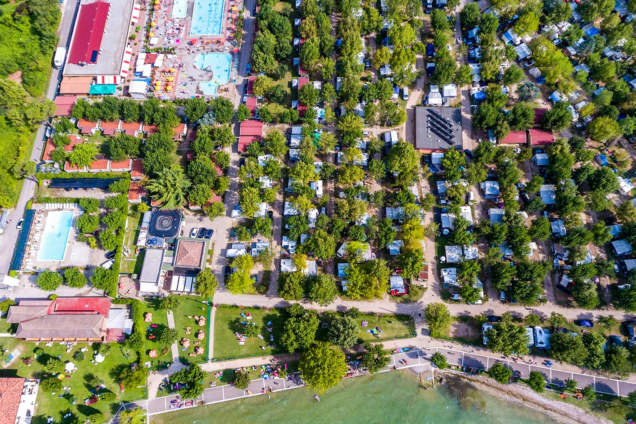 Baia Holiday Gasparina  - Luftaufnahme des Campingplatzes