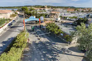 Camping Paradis Barberousse - Luftaufnahme des Campingplatzes
