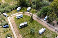 Athens Motorhome Park  Camper Club  - Luftaufnahme des Campingplatzes