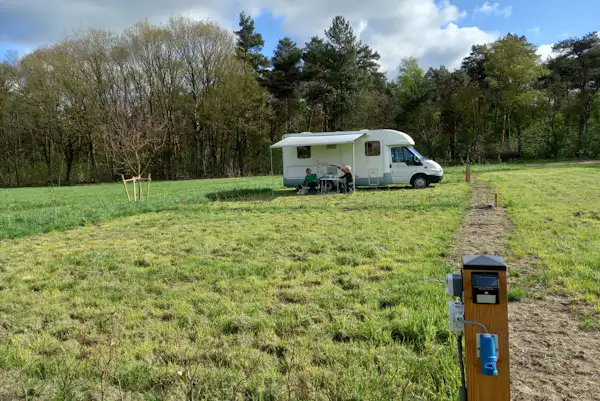 Camperplaats in de 7e Hemel