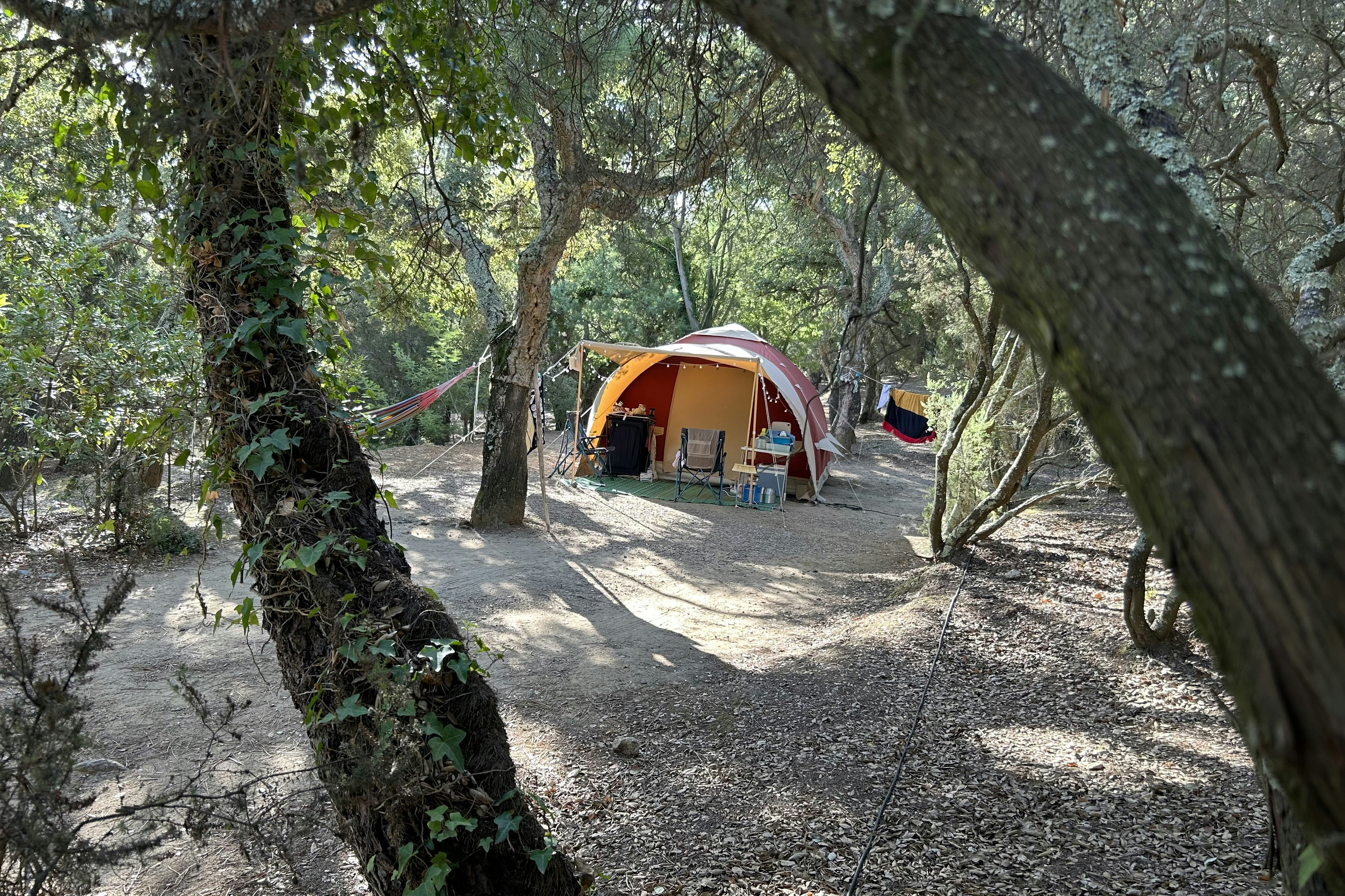 Camping à la Ferme Domaine de Jeanne - Zeltplätze auf dem Campingplatz