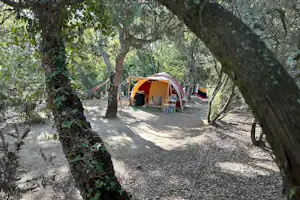 Camping à la Ferme Domaine de Jeanne - Zeltplätze auf dem Campingplatz