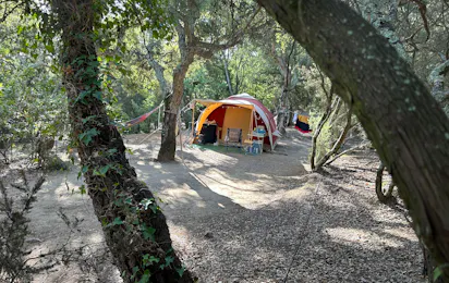 Camping à la Ferme Domaine de Jeanne