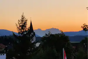 Camping Aach - Blick in die Umgebung des Campingplatzes