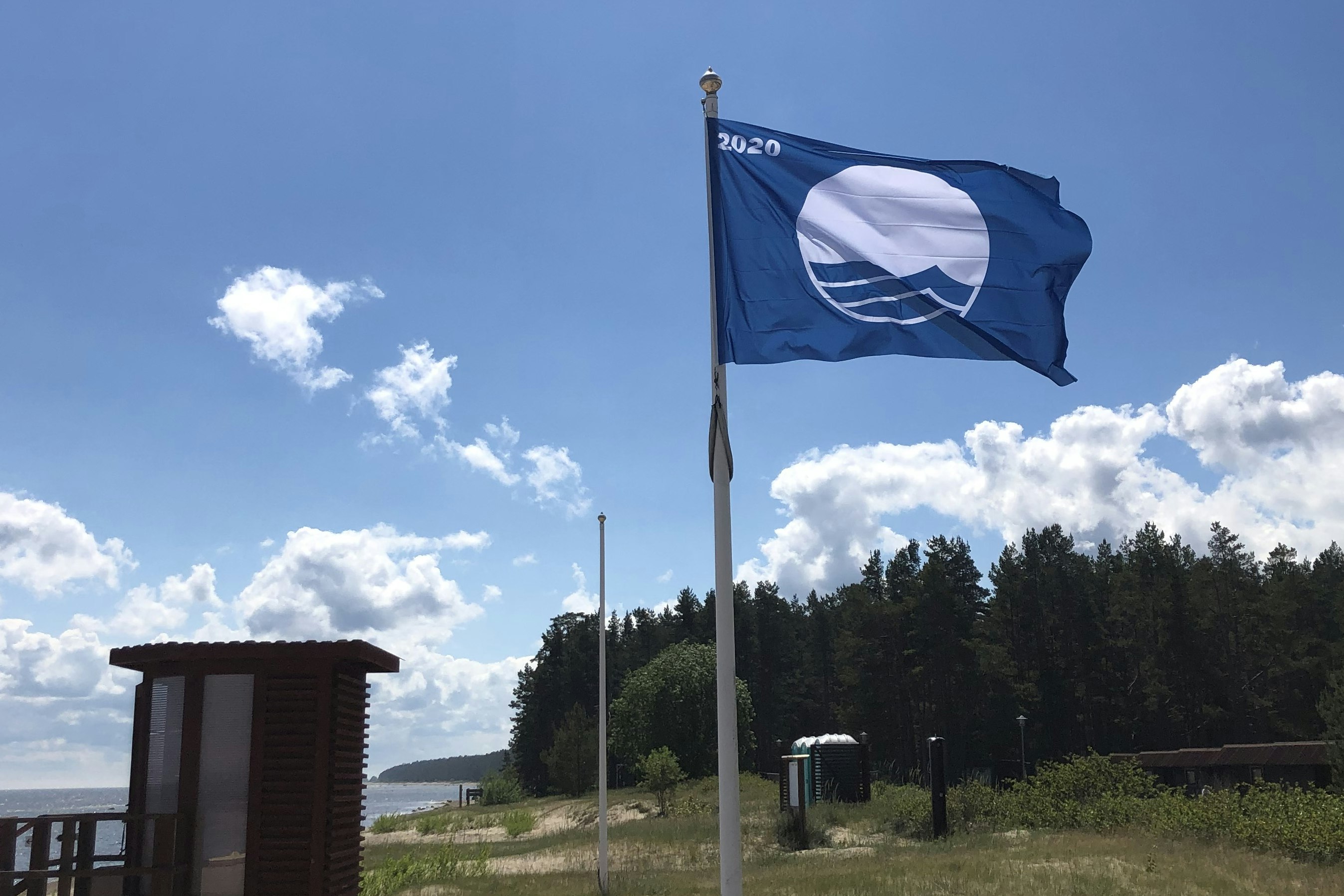 Camping Abragciems - Campingplatz am Wasser