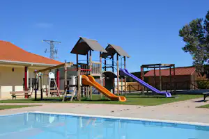 Camping Acedo - Kinderspielplatz auf dem Campingplatz
