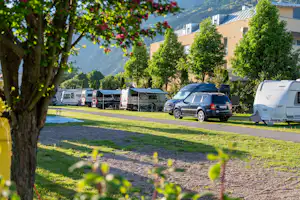 Camping Adler - Blick auf die Standplätze auf dem Campingplatz