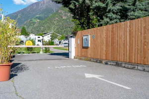 Camping Adler - Einfahrt des Campingplatzes