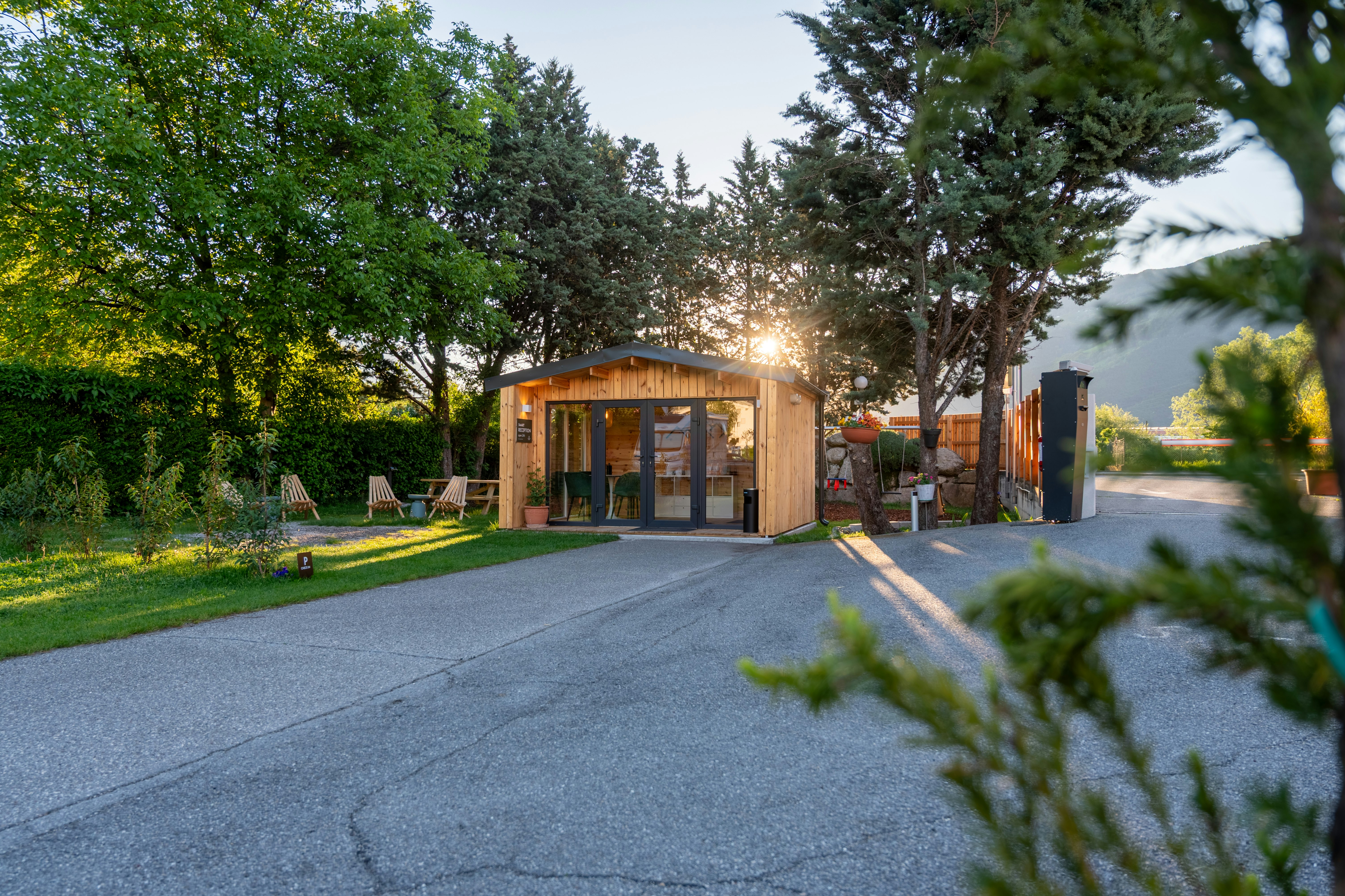 Camping Adler - Rezeption auf dem Campingplatz