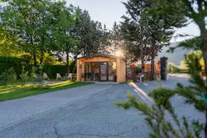 Camping Adler - Rezeption auf dem Campingplatz