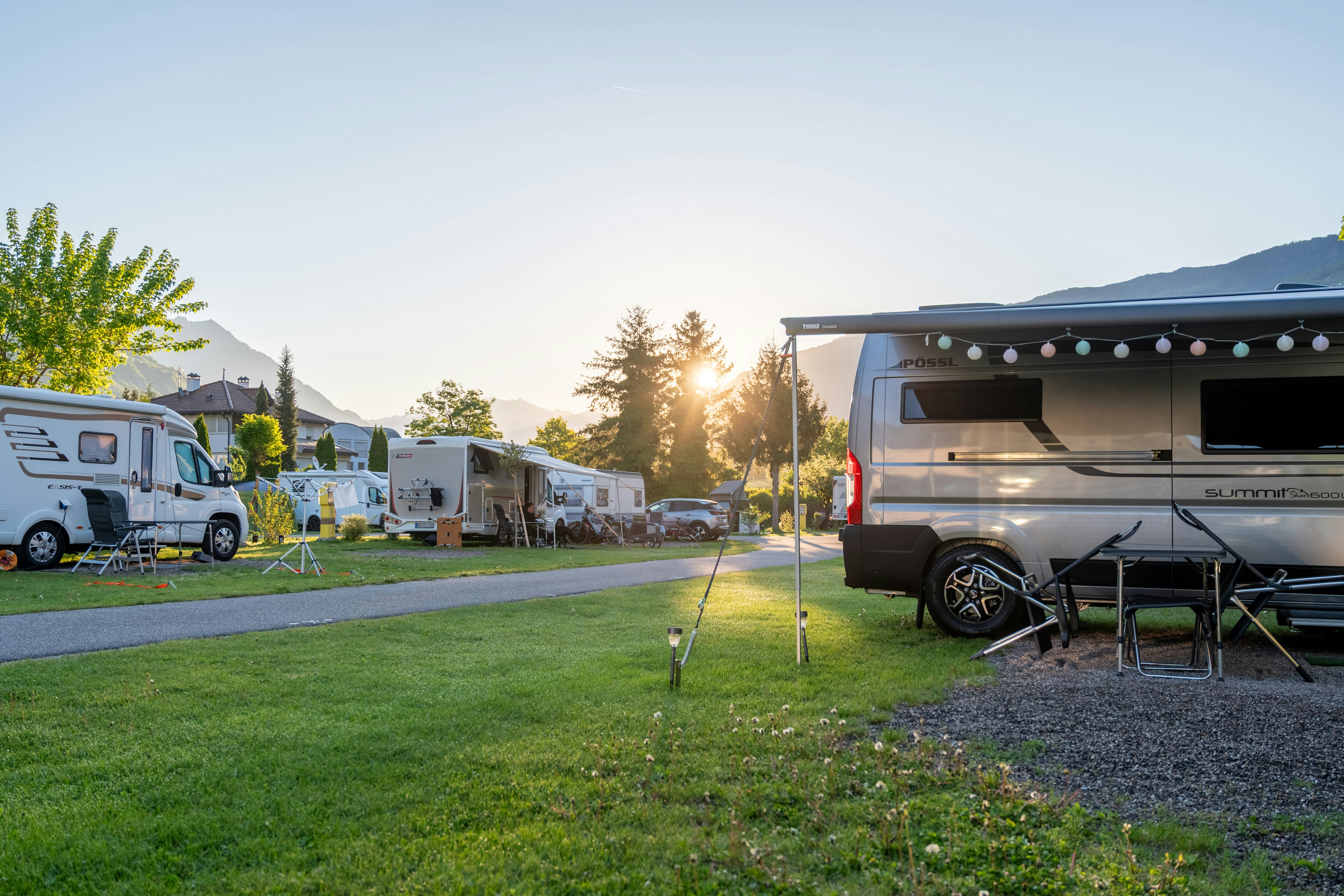 Camping Adler - Standplätze auf dem Campingplatz