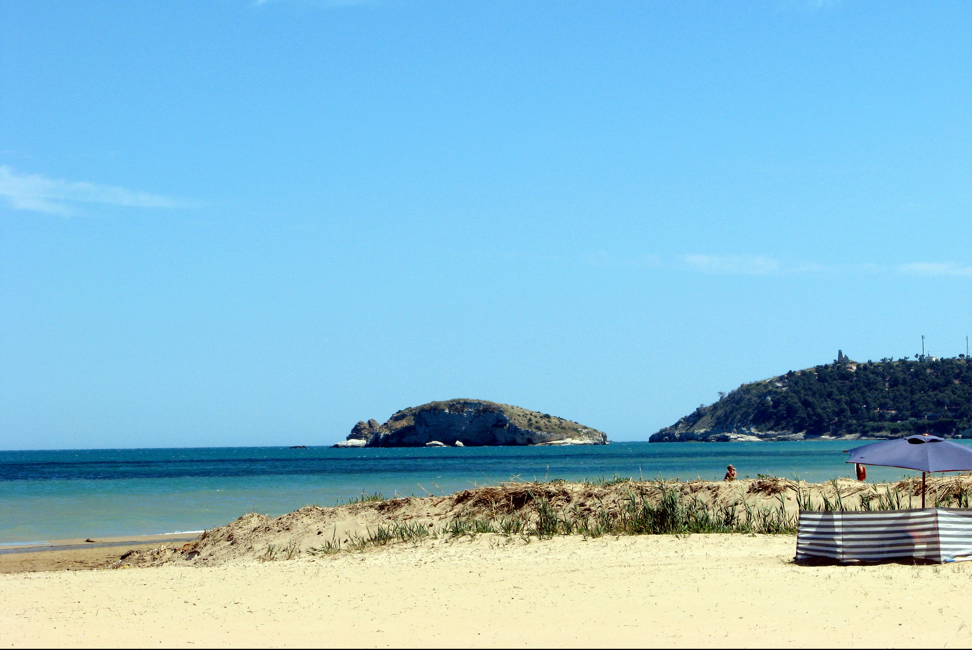 Camping Adriatico - Blick auf den Badestrand