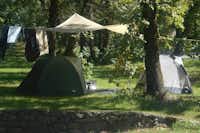 Camping Agrituristico Carso -  Zeltplätze im Schatten der Bäume