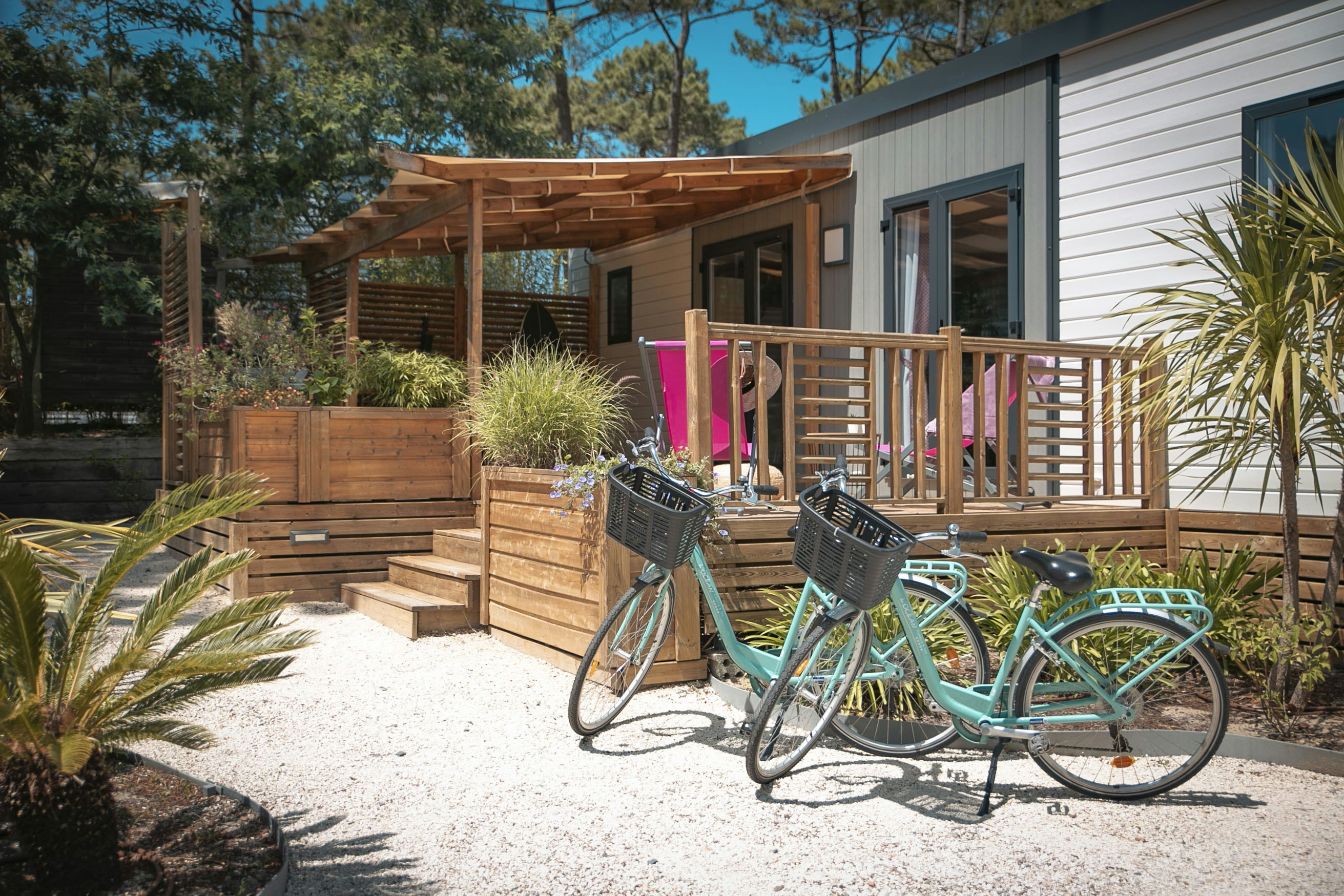 Camping & Spa Airotel L'Océan  Camping & Spa L'Océan  - Mobilheime auf dem Campingplatz