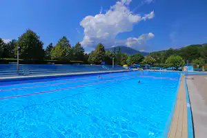 Camping Ajdovscina - Pool auf dem Campingplatz