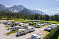 Camping Al Plan - Dolomites - Campingplatz Luftaufnahme