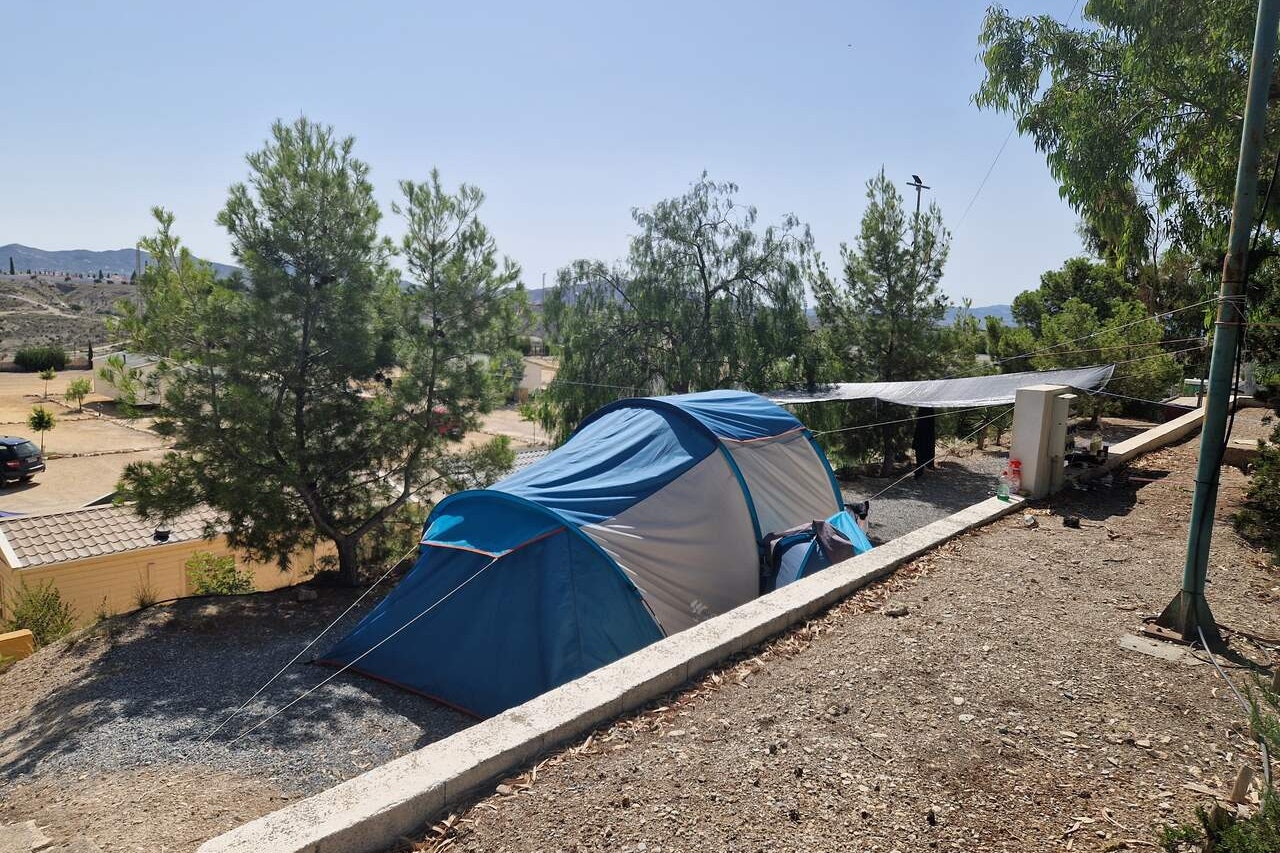 Camping Albox - Zeltplatz auf dem Campingplatz