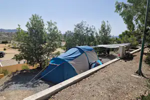 Camping Albox - Zeltplatz auf dem Campingplatz