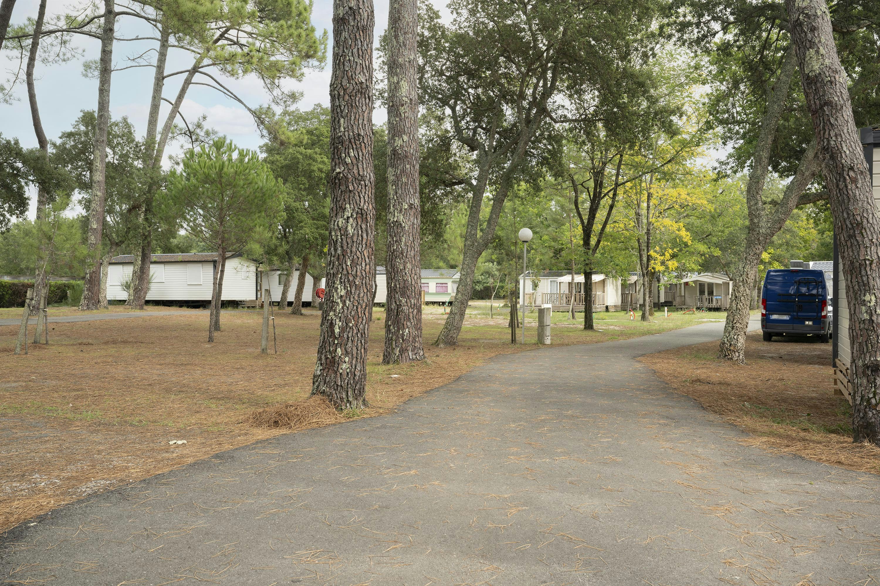 Camping Paradis Albret  Camping Albret Plage  - Mobilheime auf dem Campingplatz