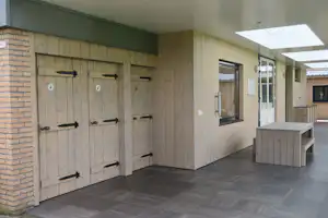Camping Aldörrum - Außenansicht des Sanitärgebäudes