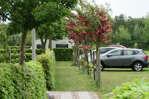 Camping Aldörrum - Parkplätze auf dem Campingplatz