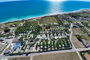 Camping Alegría del Mar - Campingplatz aus der Vogelperspektive
