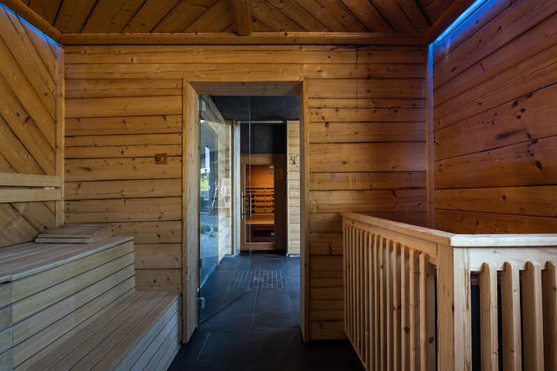 Camping-Resort Allweglehen - Sauna auf dem Campingplatz