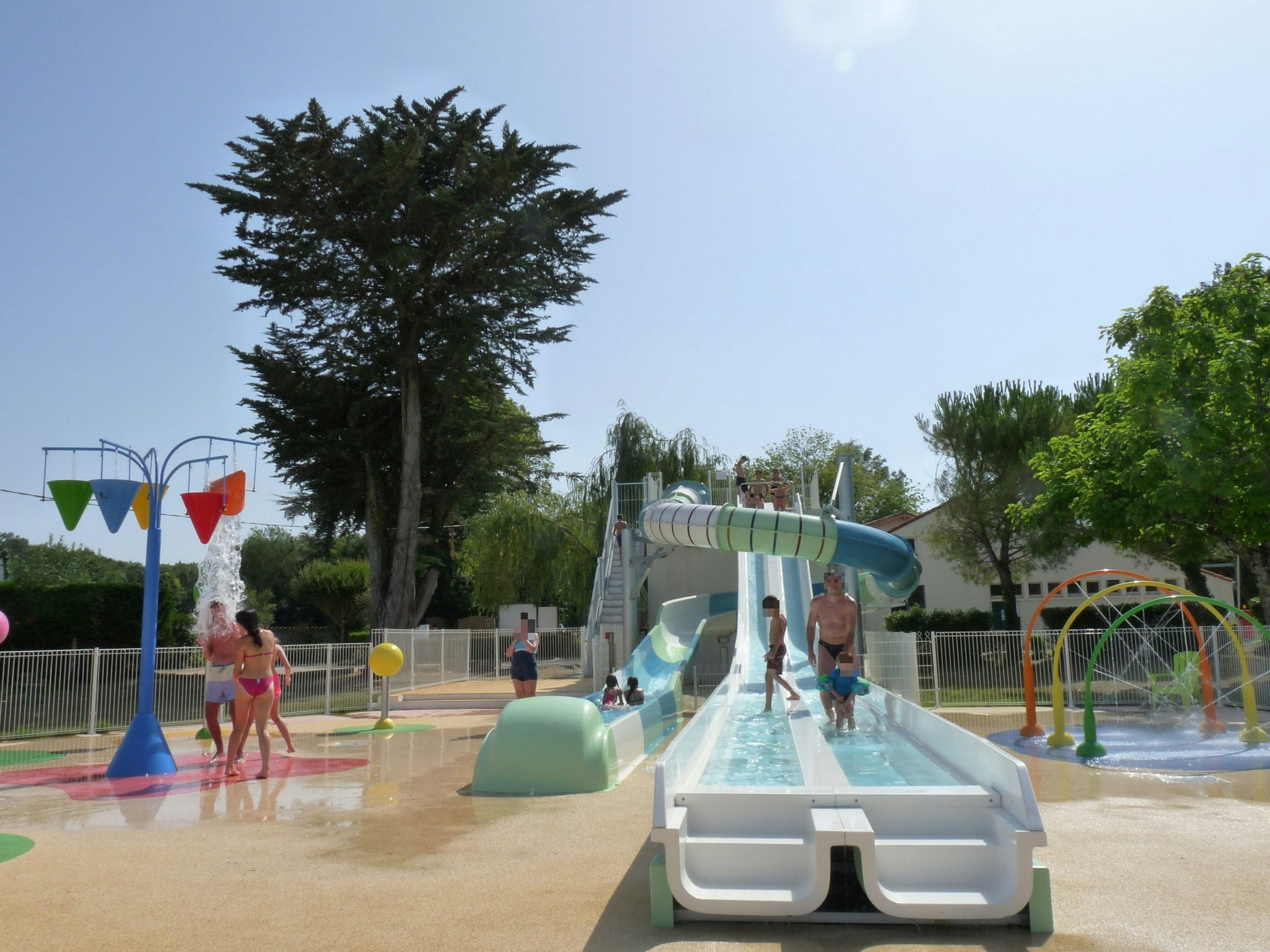 Camping Paradis Aloé  Camping Aloé  - Wasserspielplatz für Kinder auf dem Campingplatz