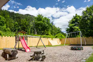 Camping Alpenblick - Spielplatz vom Campingplatz
