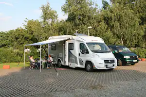 Camping am Allersee - Wohnwagenstellplatz und Wohnmobilstellplatz vom Campingplatz