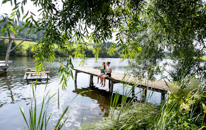 Camping am Badesee